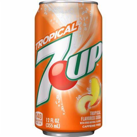 7UP Tropical — 12 x 355 ml