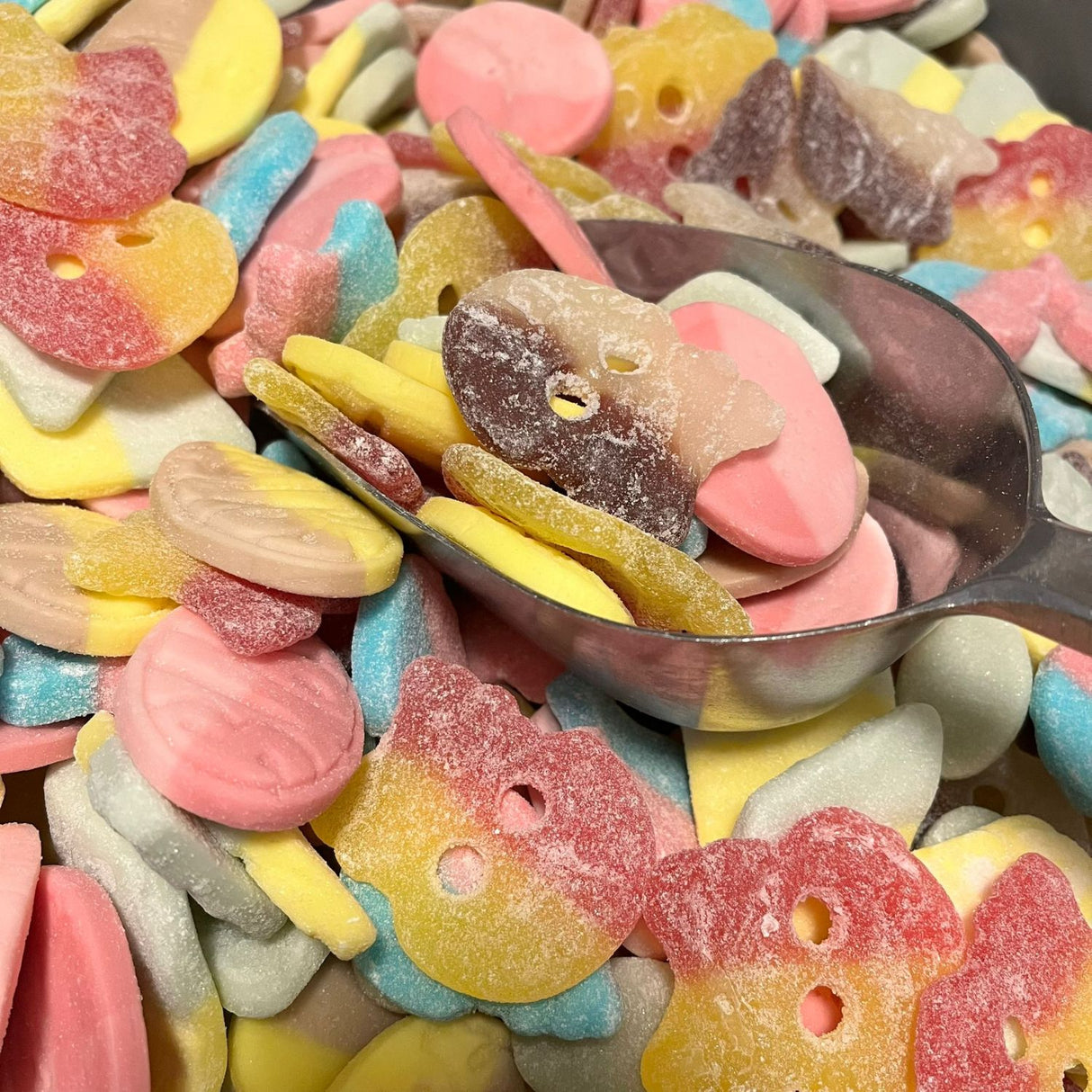 Süß-saure Bubs Skandinavische Süßigkeitenmischung