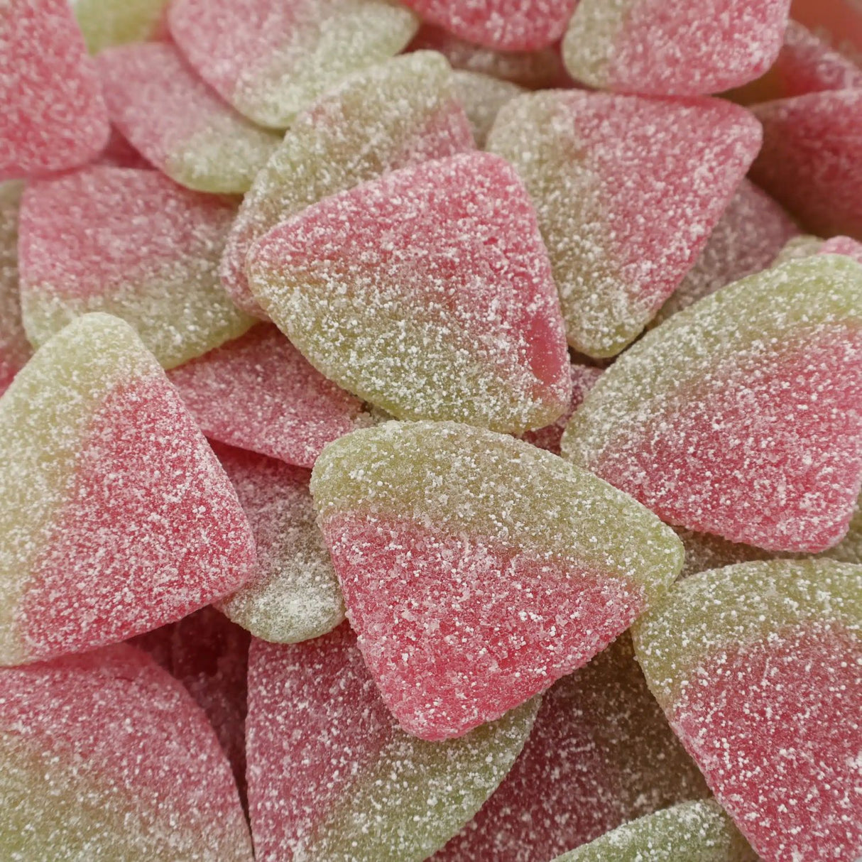 Saure Bonbons mit blauer Zunge