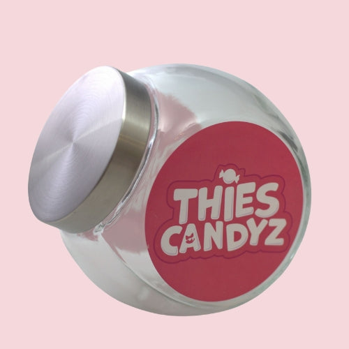 Zakelijk snoep cadeaupot met jouw bedrijfslogo