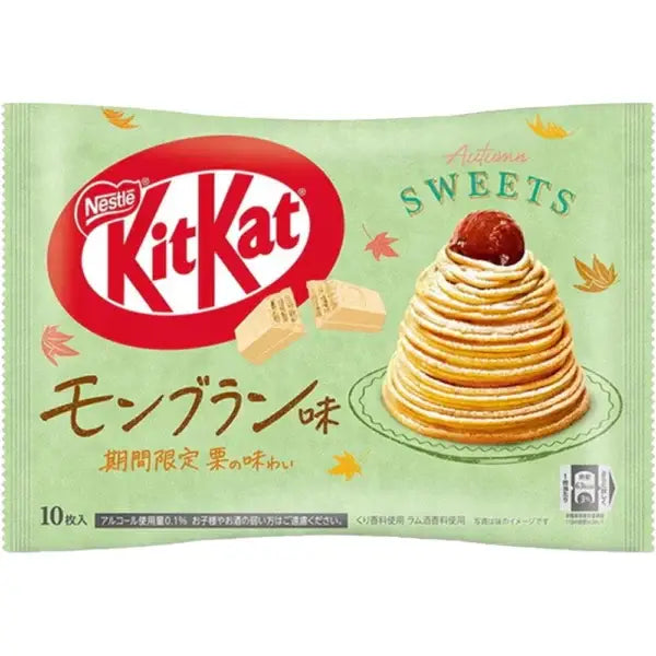 KitKat Mont Blanc paquet de 10 116 g