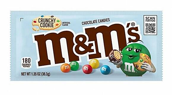 Biscuits croquants M&M's 38 g