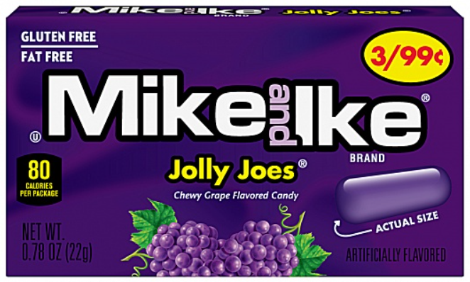 Mike und Ike Jolly Joes 22 g
