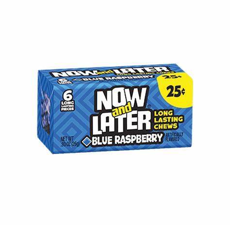 Maintenant et plus tard Framboise bleue