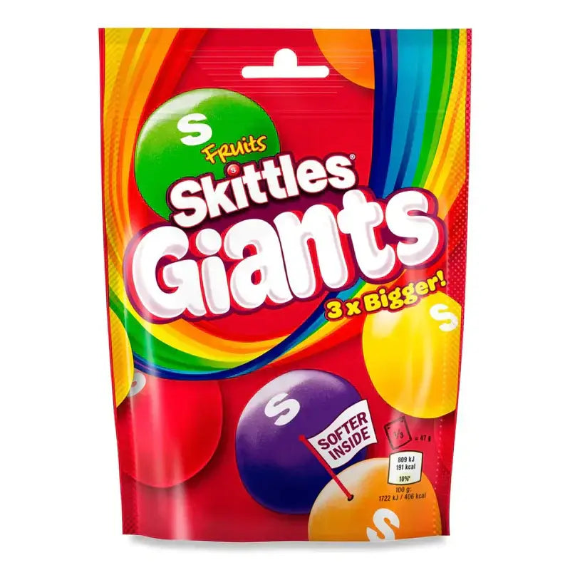 Skittles Giants Früchte 132g