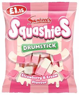 Squashies Fraise & Crème 12x120g