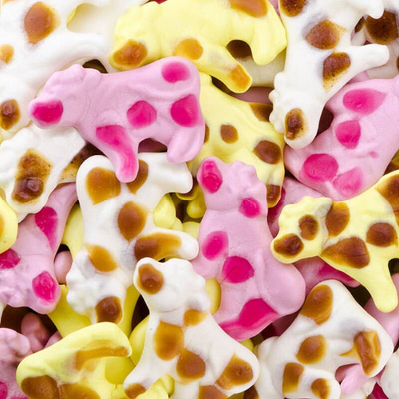 Trolli koeien snoep, kleurrijk schepsnoep in koeienvorm van ThiesCandyz