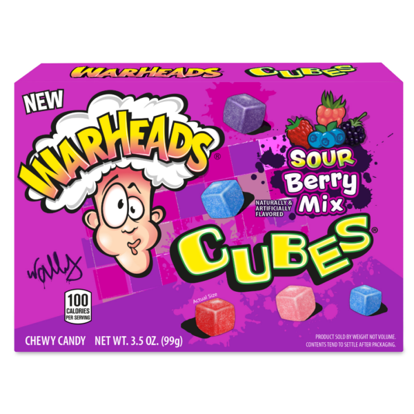 Warheads Cubes Saure Beerenmischung 99g