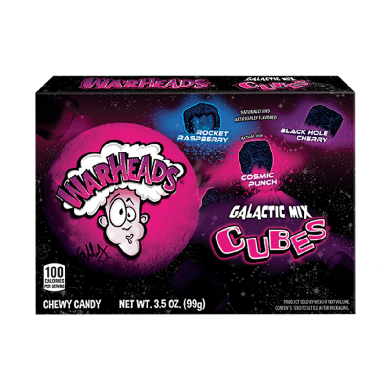 Warheads Galactic Cubes Theaterbox 99 g