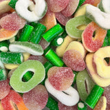 Apfel-Pfirsich-Mischung