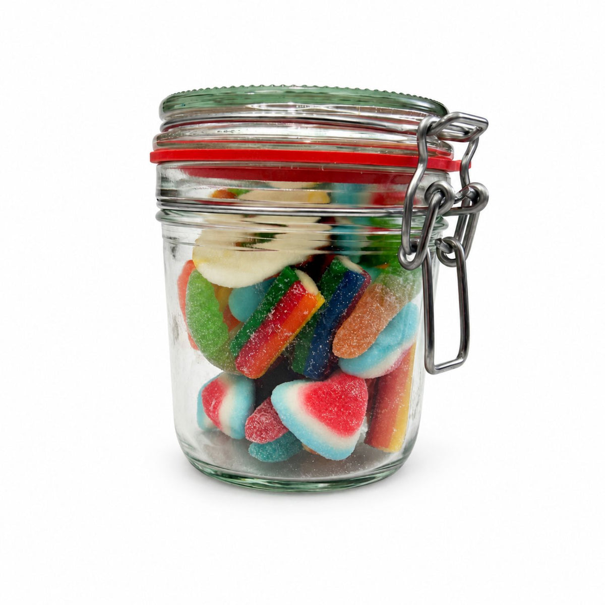 Gevulde Snoeppot met Logo – Weckpot 530ml