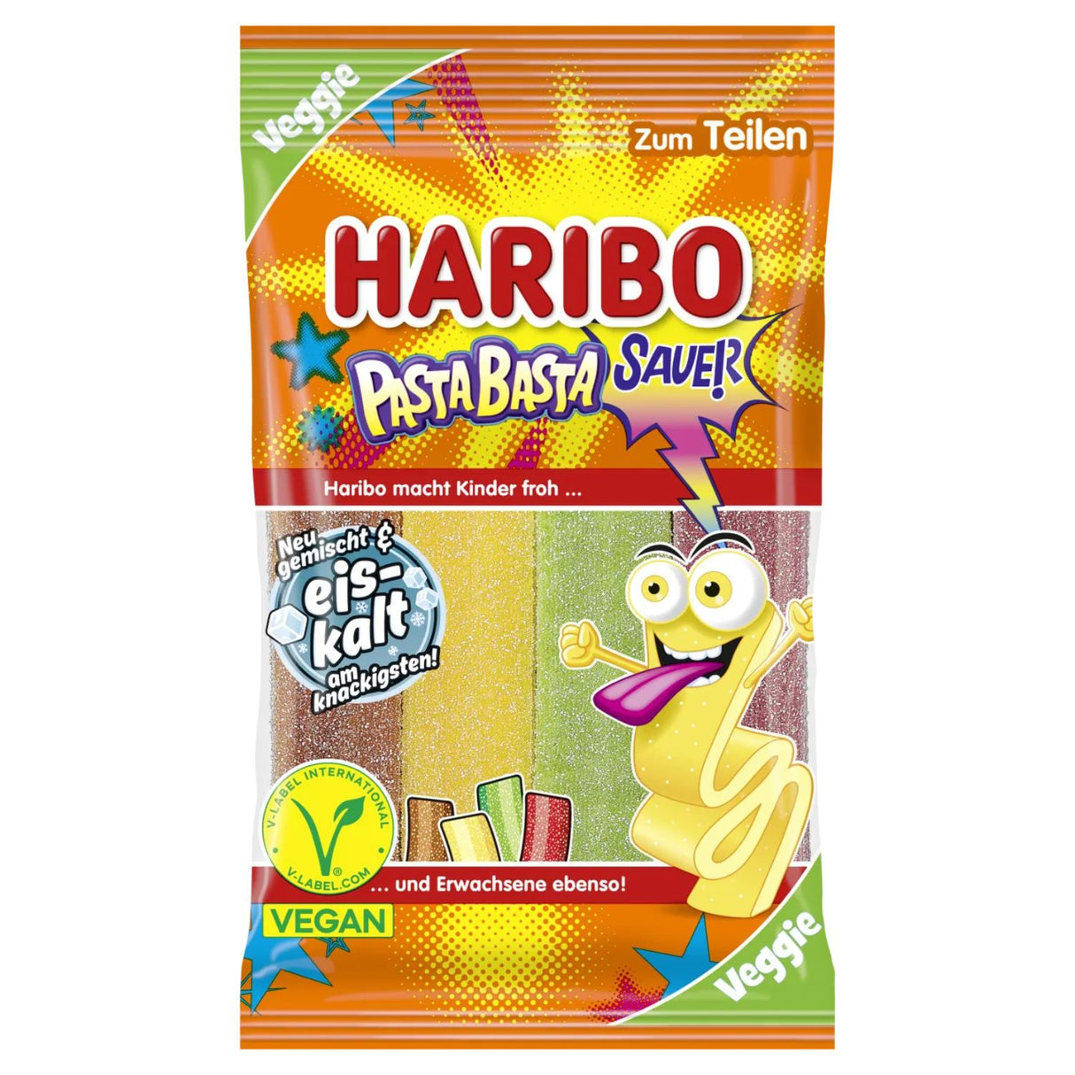 Haribo Pasta Basta Sauer Veggie 160g