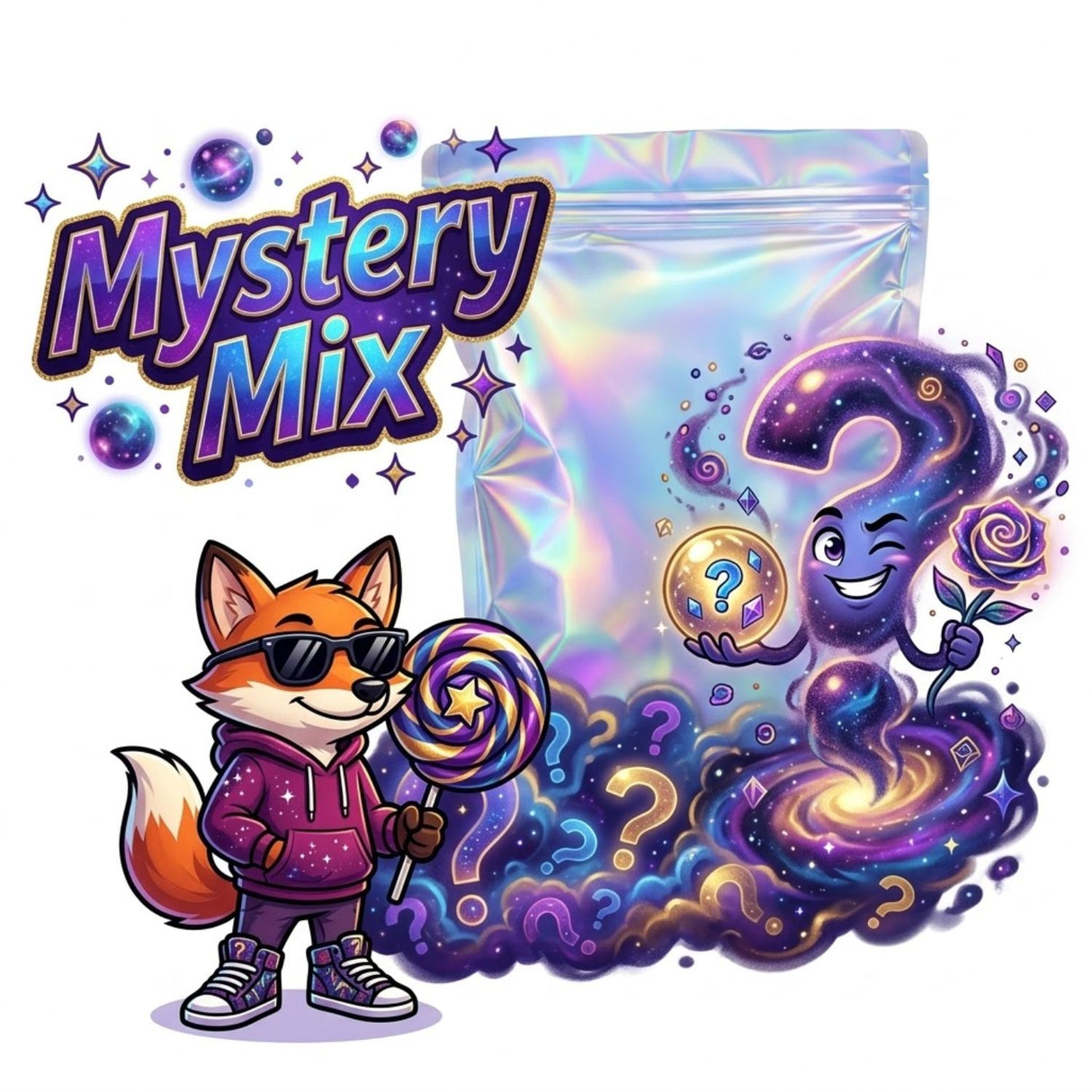 Überraschungs-Süßigkeitenmischung