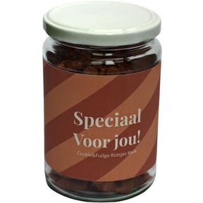 Speciaal voor jou! Cookie & Fudge Rotsjes Melk - Thiescandyz