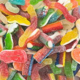 Süß-saure Regenbogen-Paradiesmischung