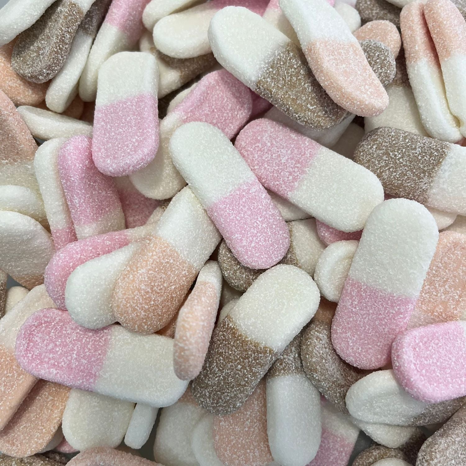 Jumbo-Erdbeer-Sauerbonbon