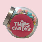 Zakelijk snoep cadeaupot met jouw bedrijfslogo