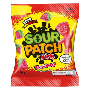 Sour Patch Kids Strawberry 10x130g - Thiescandyz